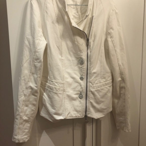 Elisa Cavaletti Euro Chic Casual Cotton Bomber - Picture 2 of 7